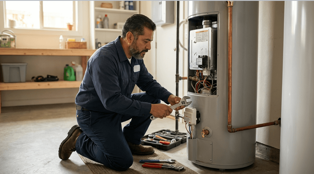 Reparación express de boiler