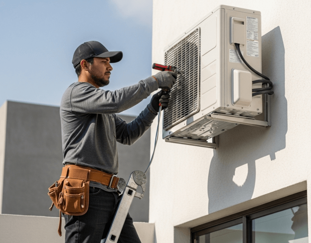 Técnicos con experiencia en aires acondicionados