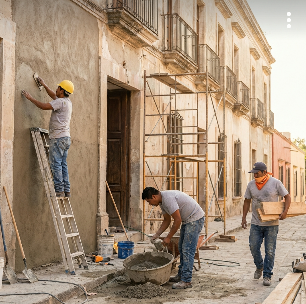 Conservación y reparaciones de inmuebles con calidad profesional